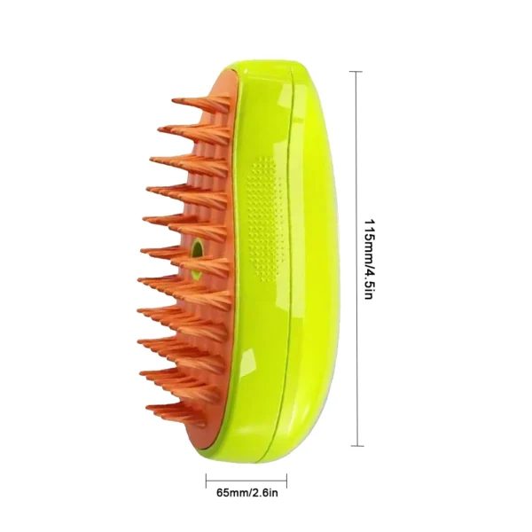 3 In 1 Cat Steamy Brush Dog Grooming Comb Self Cleaning Steam Cat Brush for Massage Dog Cat Hair Remover Comb Pet Grooming Brush - Image 6