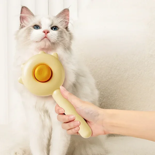 Pet Supplies Cat Brush Comb Avoid Hairball Loose Hair Remover for Cats Kitten Pet Product Pet Grooming Brushes Cat Accessories - Image 4