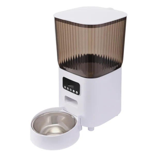 5l Automatic Feeder, Dog and Cat Food Bowl, Large Capacity Pet Food Storage Dispenser Container, Small Dog and Pet Accessories - Image 4