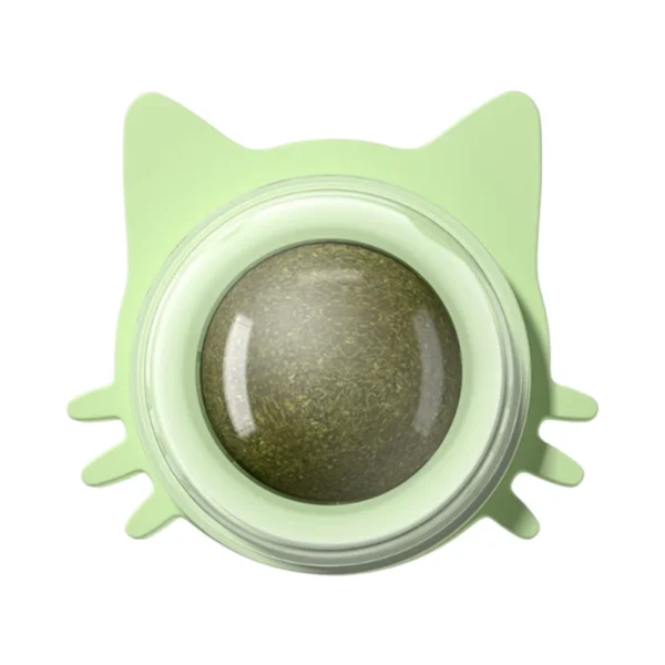 Catnip Wall Toys Rotatable Catnip Lickable Ball Teeth Cleaning Cat Bite Toy Cat Accessories - Image 4